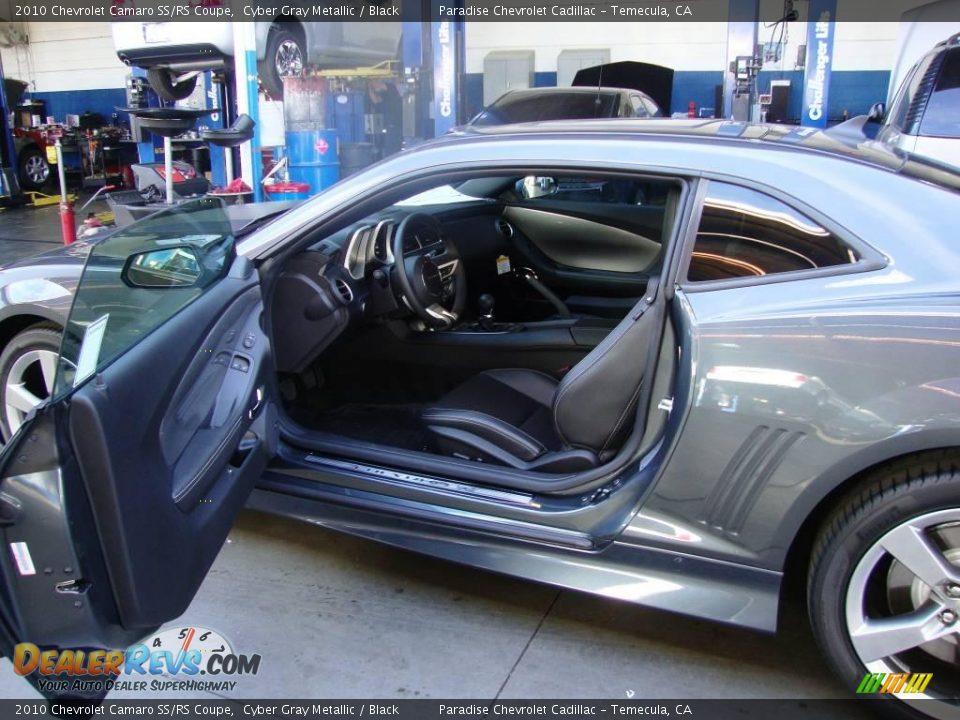 2010 Chevrolet Camaro SS/RS Coupe Cyber Gray Metallic / Black Photo #15