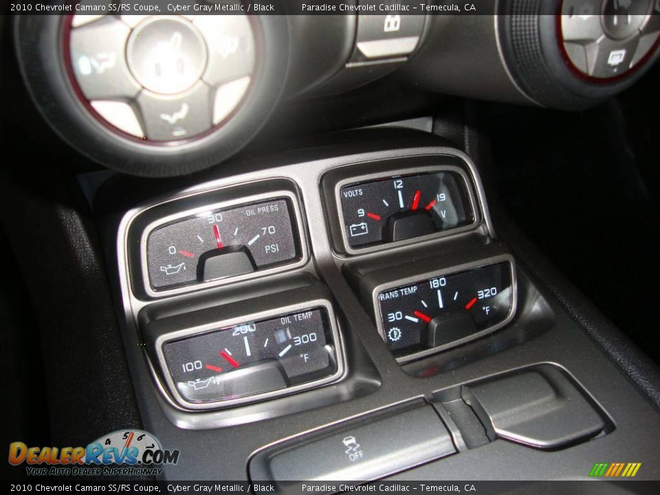 2010 Chevrolet Camaro SS/RS Coupe Cyber Gray Metallic / Black Photo #17