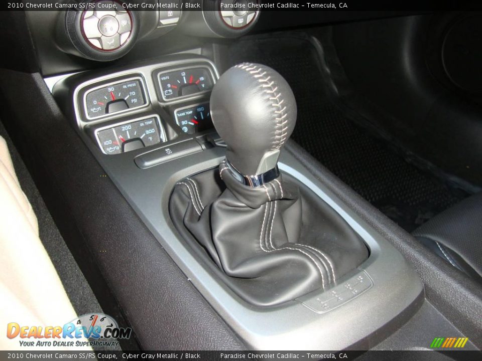 2010 Chevrolet Camaro SS/RS Coupe Cyber Gray Metallic / Black Photo #18
