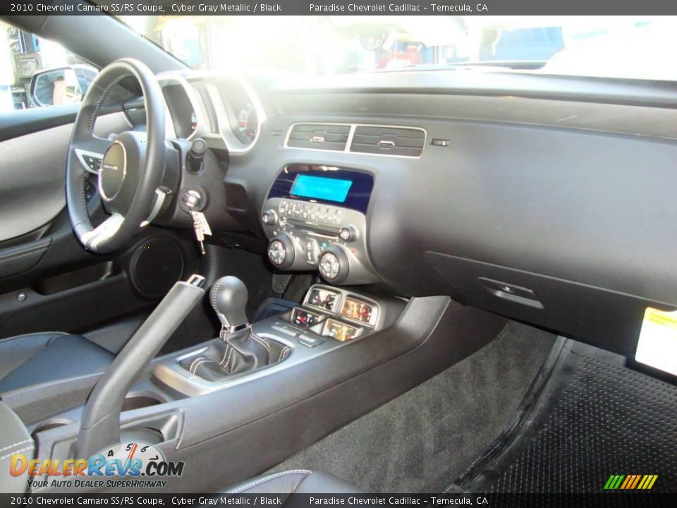 2010 Chevrolet Camaro SS/RS Coupe Cyber Gray Metallic / Black Photo #19