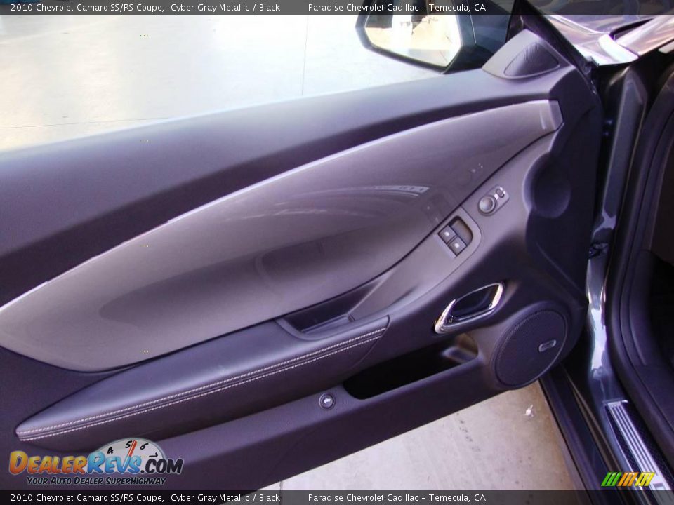 2010 Chevrolet Camaro SS/RS Coupe Cyber Gray Metallic / Black Photo #21