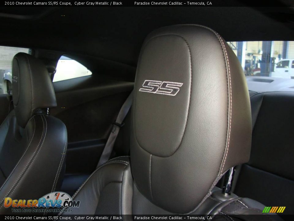2010 Chevrolet Camaro SS/RS Coupe Cyber Gray Metallic / Black Photo #23