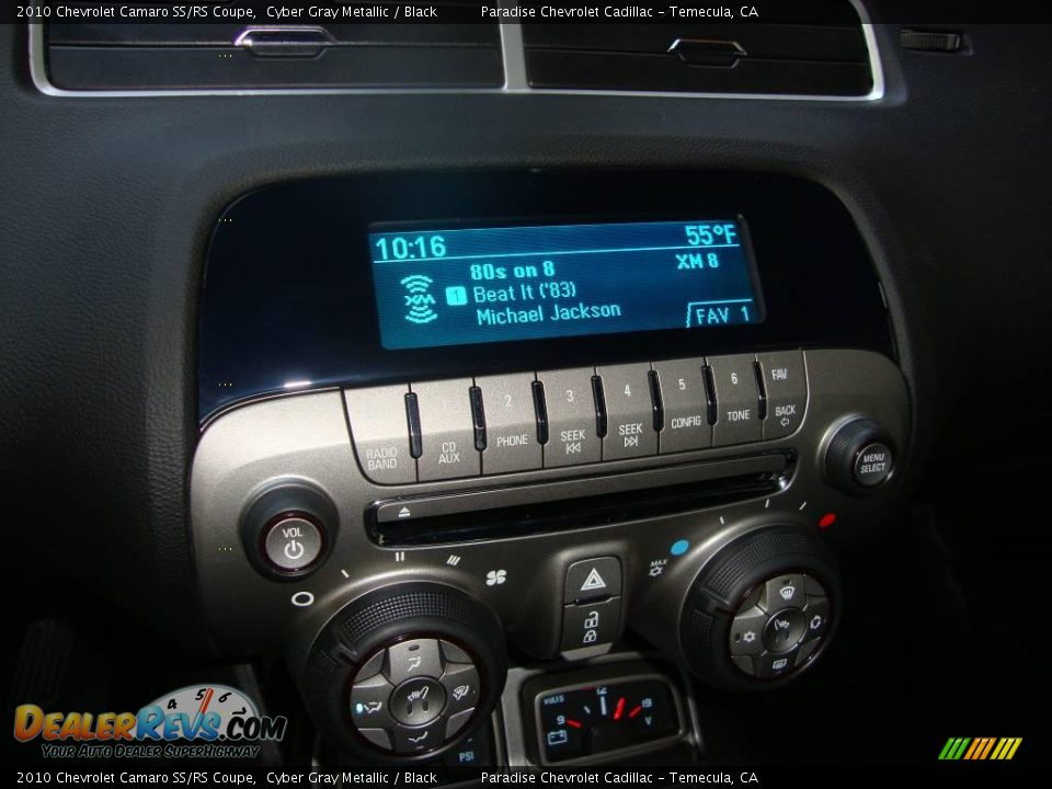 2010 Chevrolet Camaro SS/RS Coupe Cyber Gray Metallic / Black Photo #24
