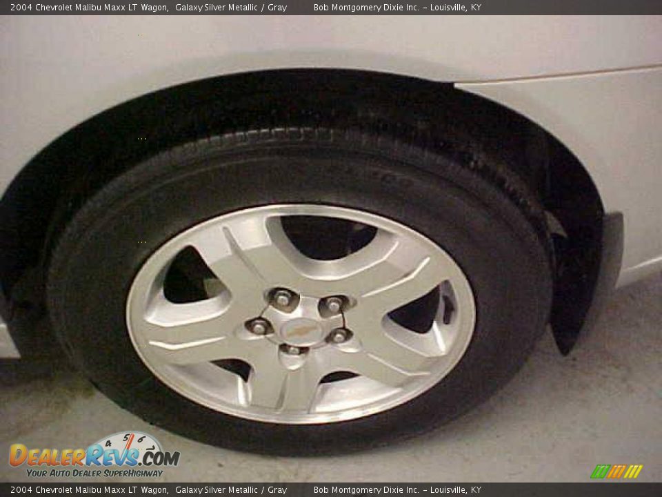 2004 Chevrolet Malibu Maxx LT Wagon Galaxy Silver Metallic / Gray Photo #6