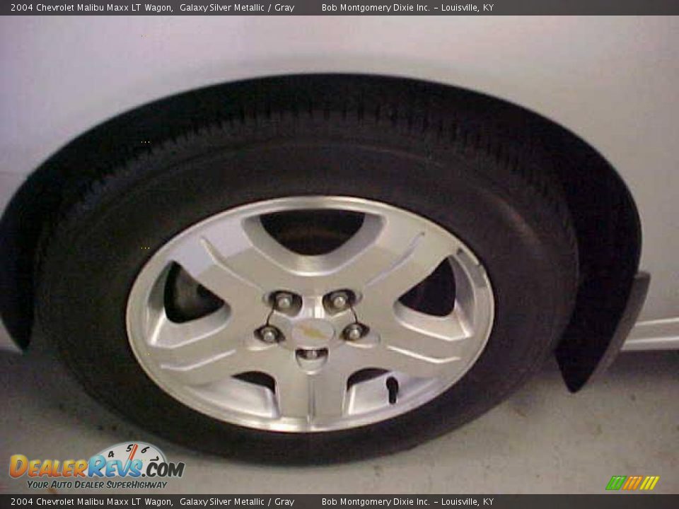 2004 Chevrolet Malibu Maxx LT Wagon Galaxy Silver Metallic / Gray Photo #7