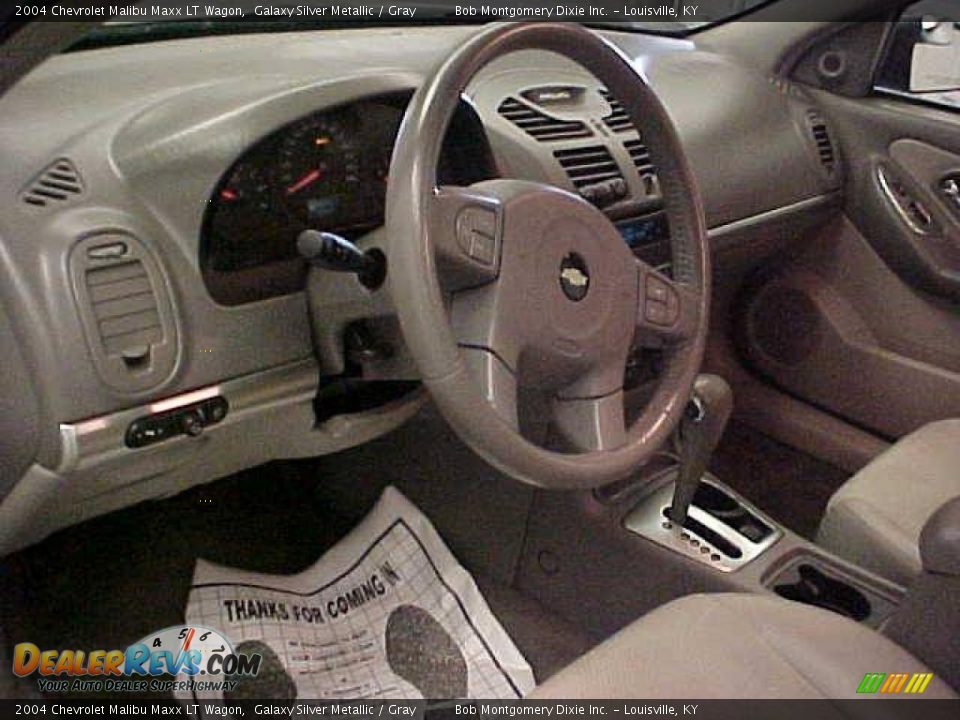 2004 Chevrolet Malibu Maxx LT Wagon Galaxy Silver Metallic / Gray Photo #9