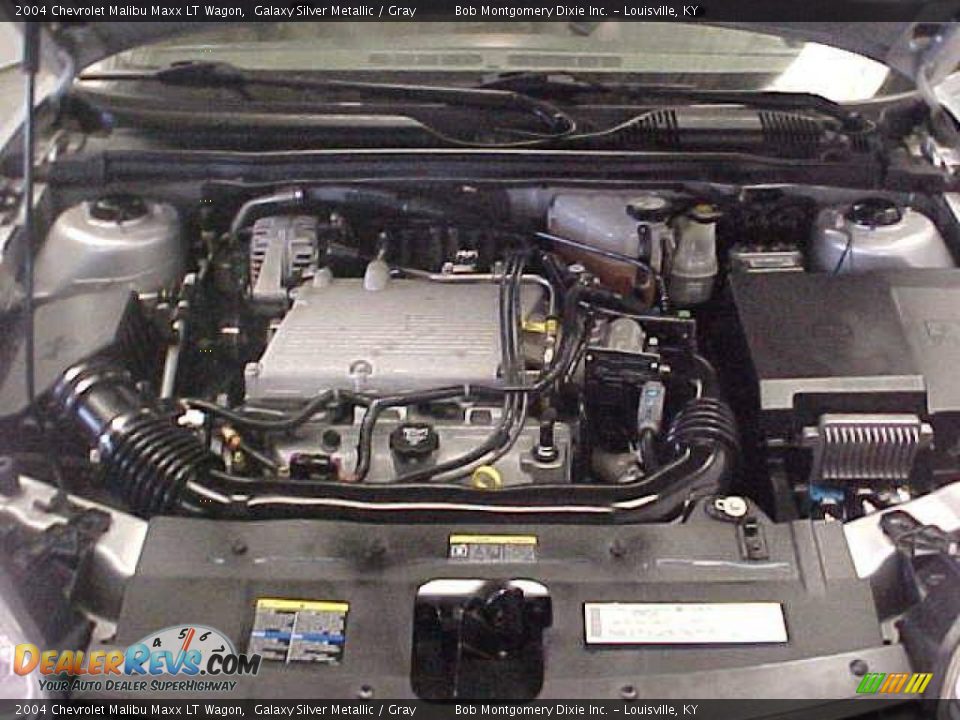 2004 Chevrolet Malibu Maxx LT Wagon Galaxy Silver Metallic / Gray Photo #24