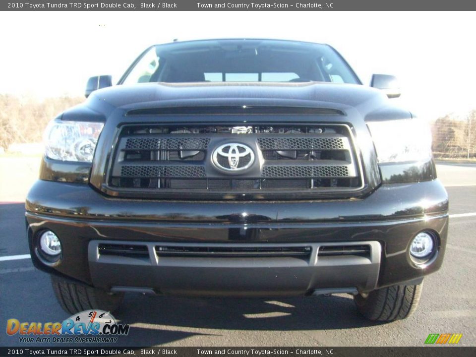 2010 toyota tundra double cab black #6