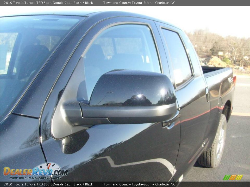 2010 Toyota Tundra TRD Sport Double Cab Black / Black Photo #9