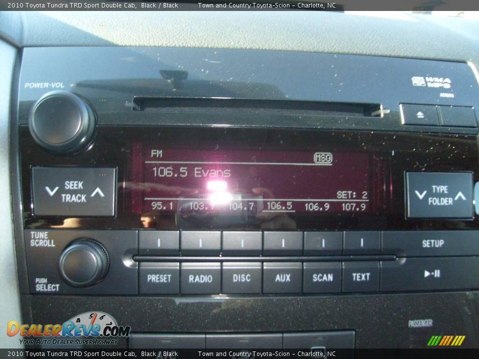 2010 Toyota Tundra TRD Sport Double Cab Black / Black Photo #14