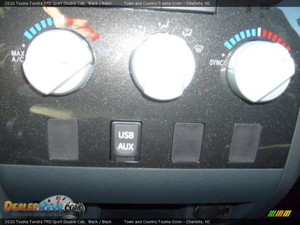 2010 Toyota Tundra TRD Sport Double Cab Black / Black Photo #15