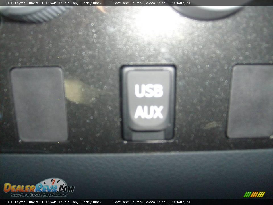 2010 Toyota Tundra TRD Sport Double Cab Black / Black Photo #16
