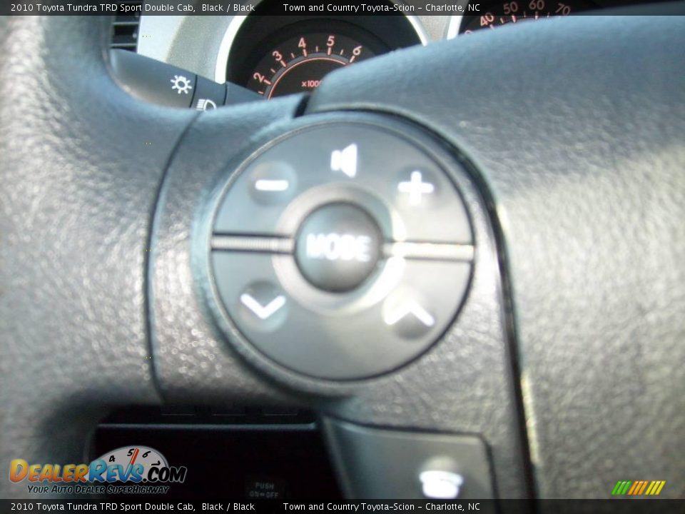 2010 Toyota Tundra TRD Sport Double Cab Black / Black Photo #17
