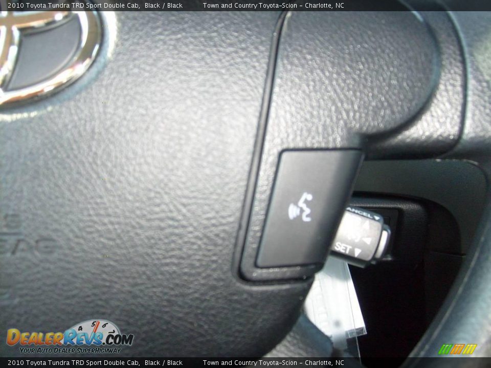2010 Toyota Tundra TRD Sport Double Cab Black / Black Photo #20