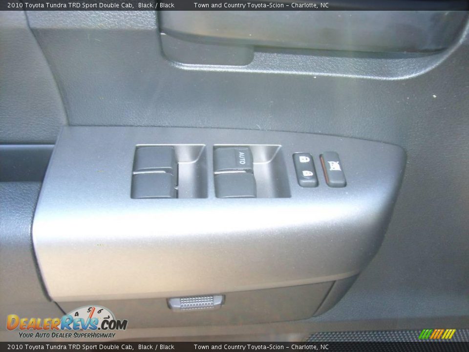 2010 Toyota Tundra TRD Sport Double Cab Black / Black Photo #22