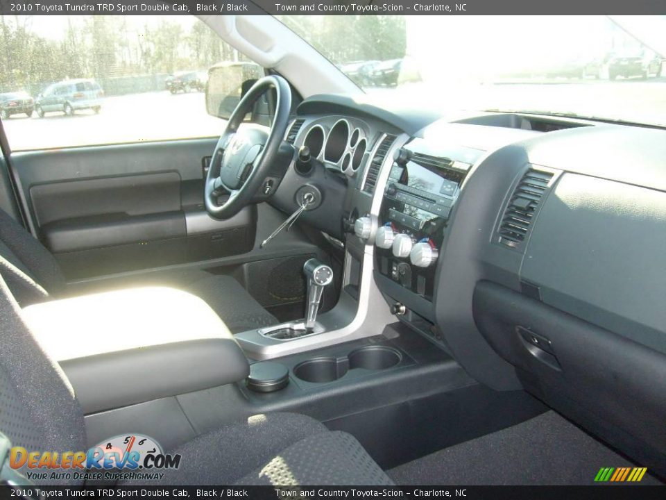 2010 Toyota Tundra TRD Sport Double Cab Black / Black Photo #23