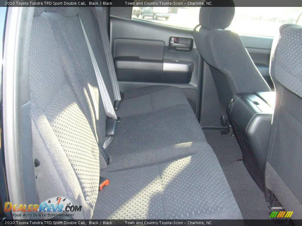 Black Interior - 2010 Toyota Tundra TRD Sport Double Cab Photo #25