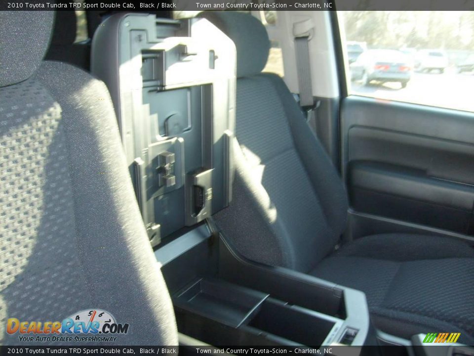 2010 Toyota Tundra TRD Sport Double Cab Black / Black Photo #26