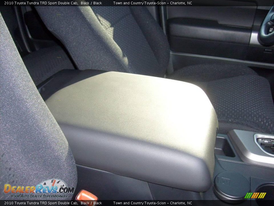 2010 Toyota Tundra TRD Sport Double Cab Black / Black Photo #27