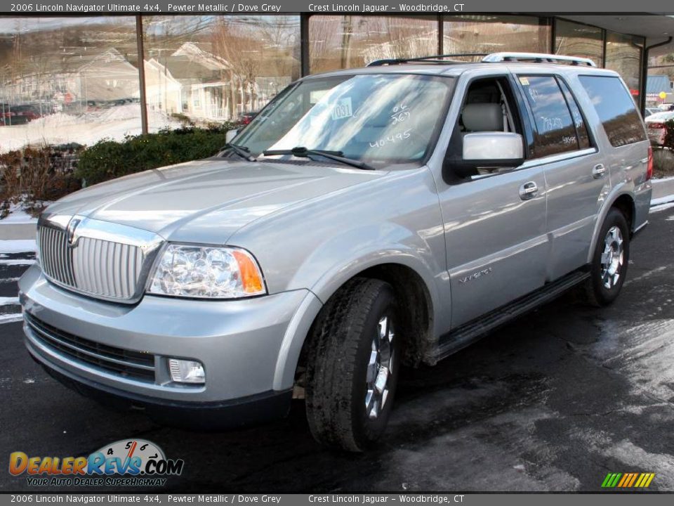 2006 Lincoln Navigator Ultimate 4x4 Pewter Metallic / Dove Grey Photo #1