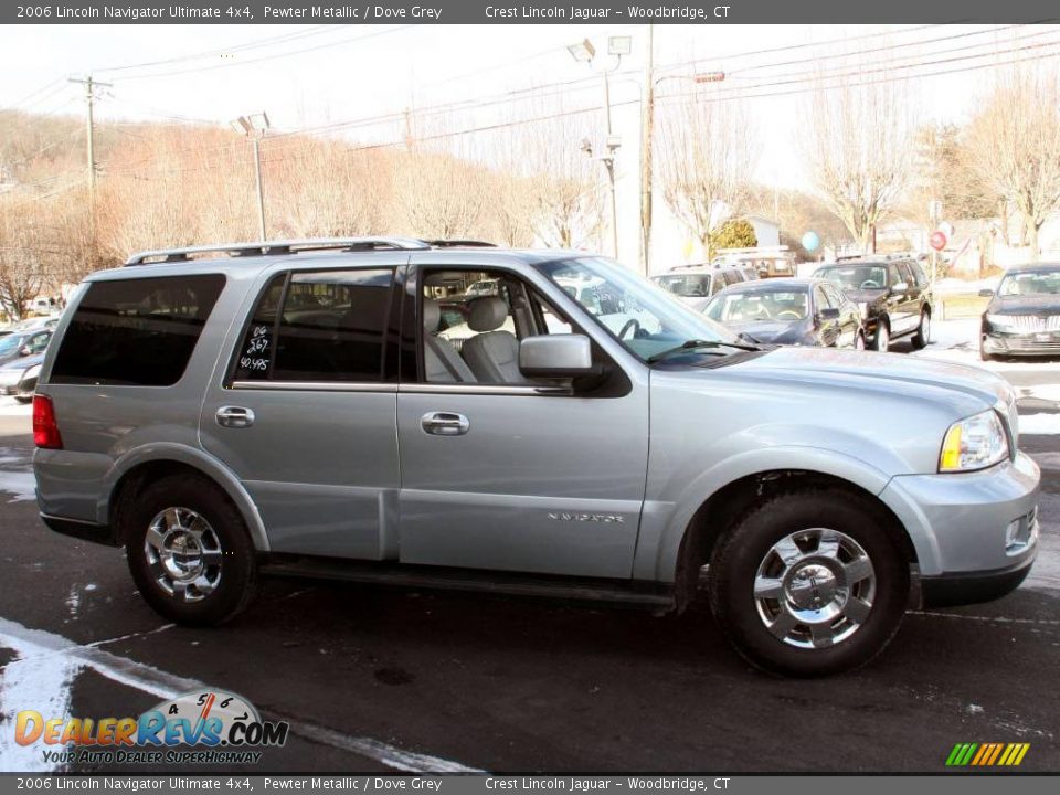 2006 Lincoln Navigator Ultimate 4x4 Pewter Metallic / Dove Grey Photo #4