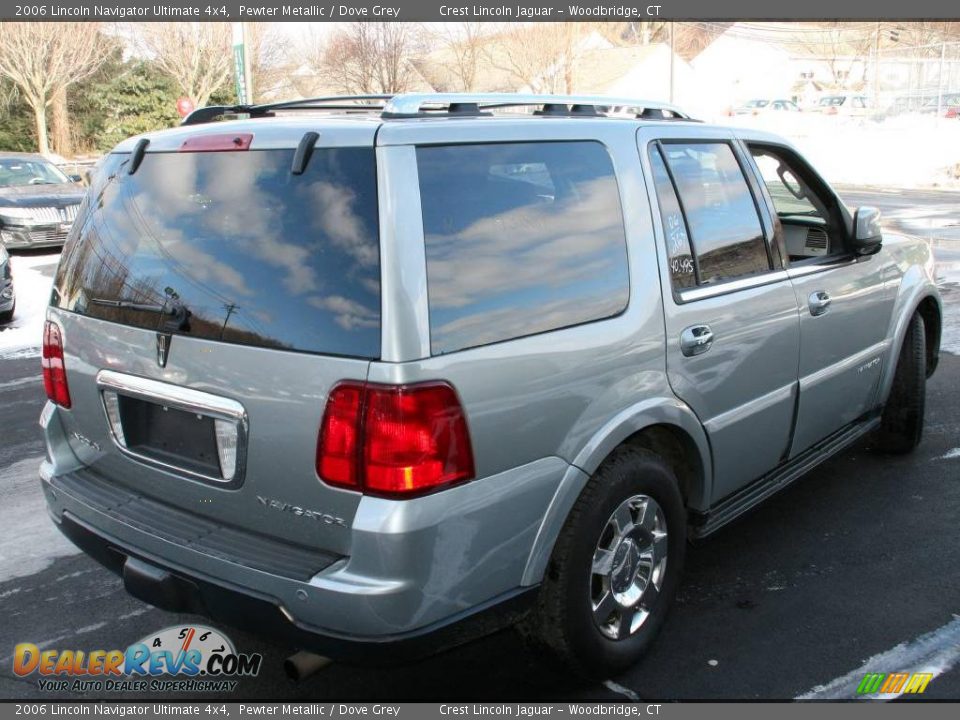 2006 Lincoln Navigator Ultimate 4x4 Pewter Metallic / Dove Grey Photo #5