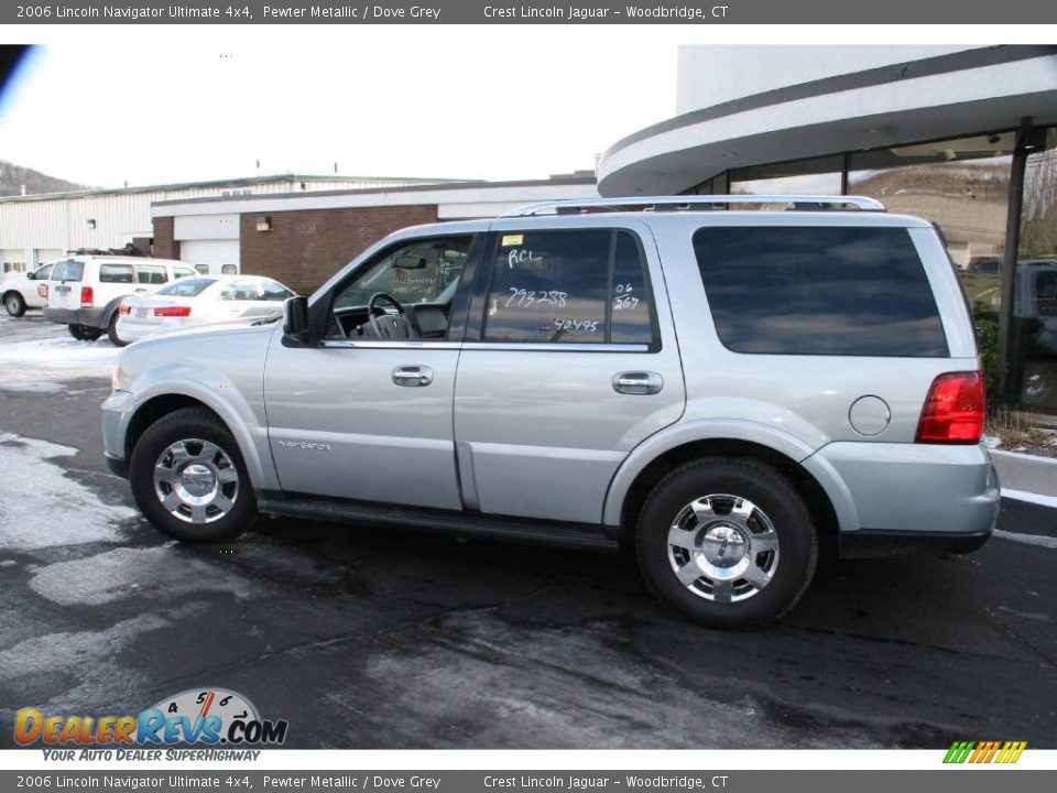 2006 Lincoln Navigator Ultimate 4x4 Pewter Metallic / Dove Grey Photo #8