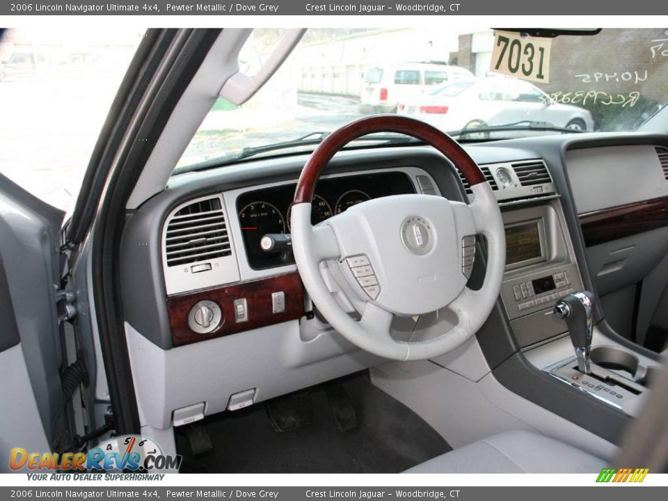 2006 Lincoln Navigator Ultimate 4x4 Pewter Metallic / Dove Grey Photo #10