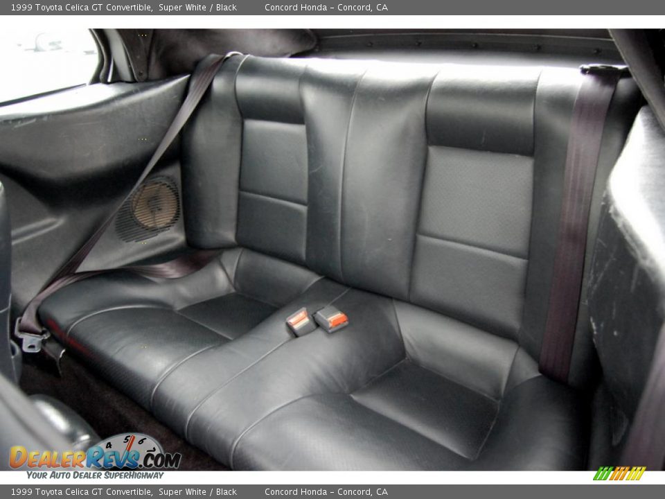 1999 Toyota Celica GT Convertible Super White / Black Photo #11