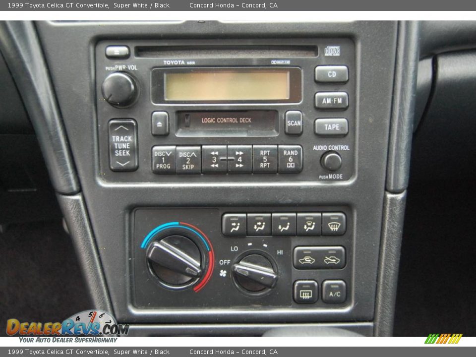 1999 Toyota Celica GT Convertible Super White / Black Photo #13