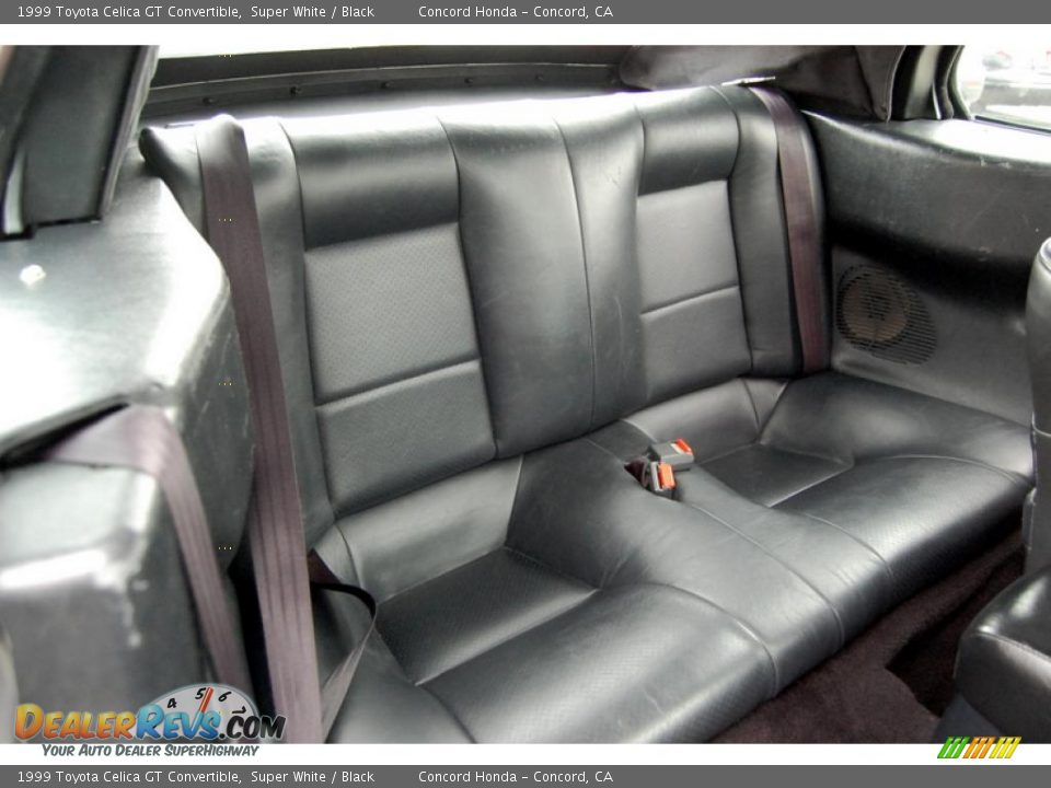 1999 Toyota Celica GT Convertible Super White / Black Photo #15