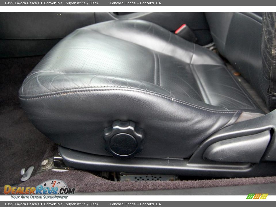 1999 Toyota Celica GT Convertible Super White / Black Photo #18