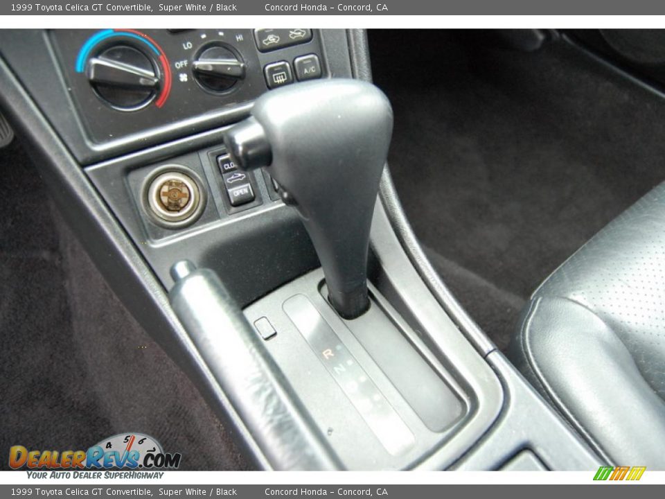 1999 Toyota Celica GT Convertible Super White / Black Photo #20