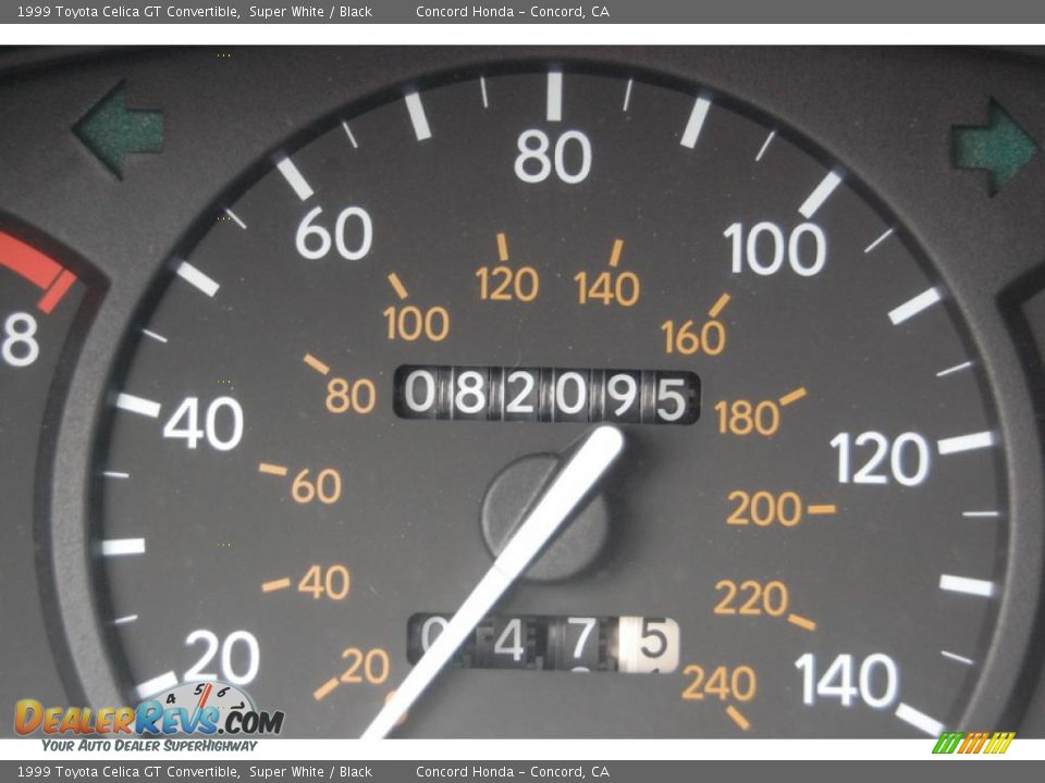 1999 Toyota Celica GT Convertible Super White / Black Photo #23