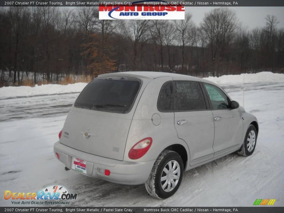 2007 Chrysler PT Cruiser Touring Bright Silver Metallic / Pastel Slate Gray Photo #3