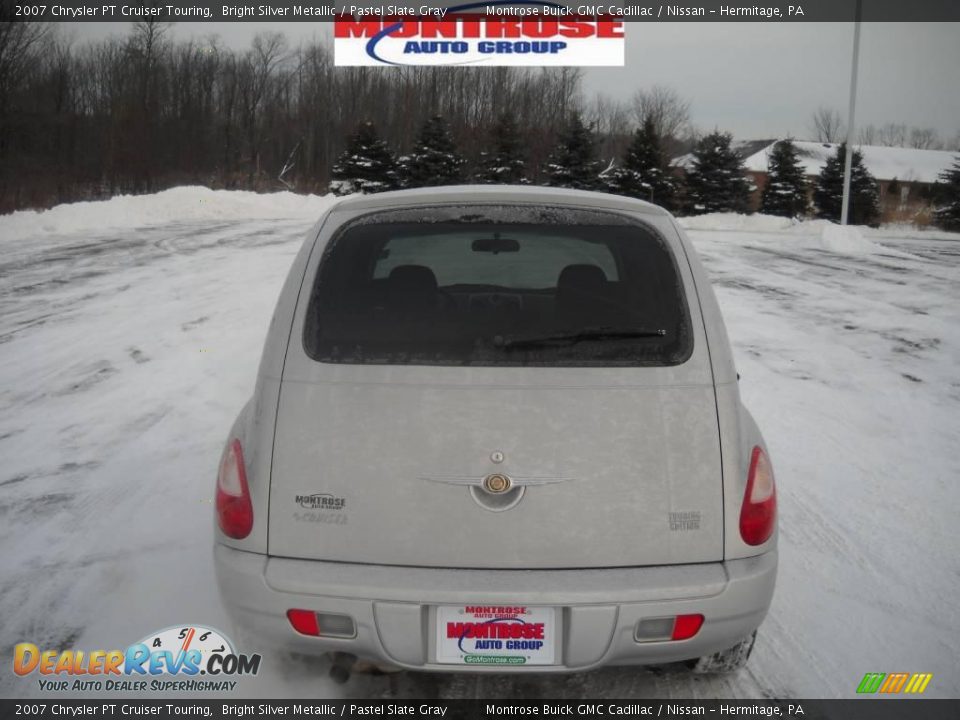 2007 Chrysler PT Cruiser Touring Bright Silver Metallic / Pastel Slate Gray Photo #4