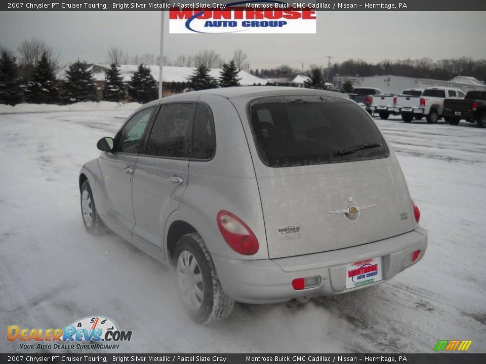 2007 Chrysler PT Cruiser Touring Bright Silver Metallic / Pastel Slate Gray Photo #5