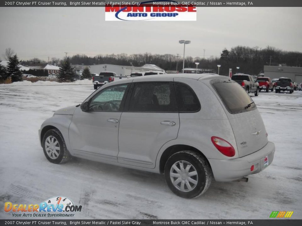 2007 Chrysler PT Cruiser Touring Bright Silver Metallic / Pastel Slate Gray Photo #6