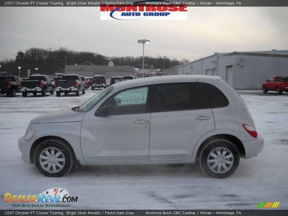 2007 Chrysler PT Cruiser Touring Bright Silver Metallic / Pastel Slate Gray Photo #7