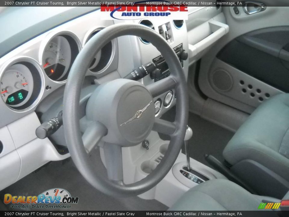 2007 Chrysler PT Cruiser Touring Bright Silver Metallic / Pastel Slate Gray Photo #9