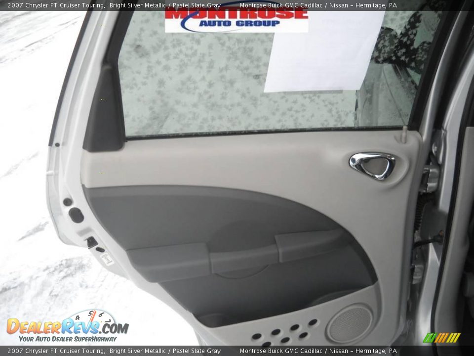 2007 Chrysler PT Cruiser Touring Bright Silver Metallic / Pastel Slate Gray Photo #12