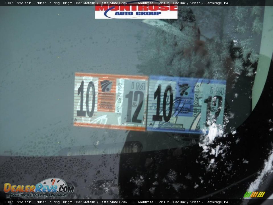 2007 Chrysler PT Cruiser Touring Bright Silver Metallic / Pastel Slate Gray Photo #16