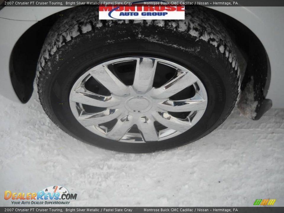 2007 Chrysler PT Cruiser Touring Bright Silver Metallic / Pastel Slate Gray Photo #17