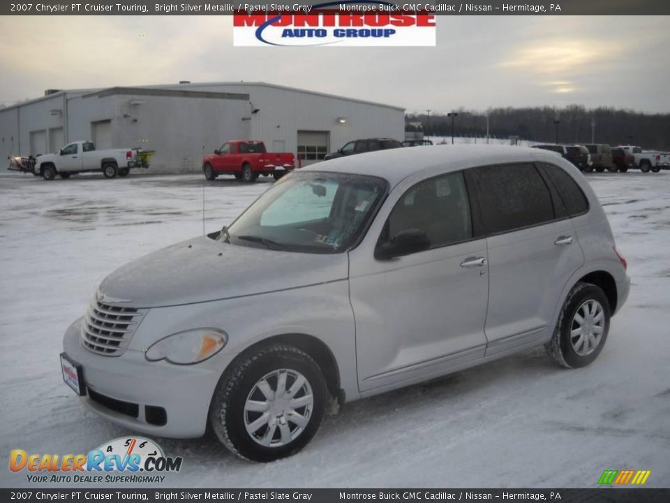 2007 Chrysler PT Cruiser Touring Bright Silver Metallic / Pastel Slate Gray Photo #18