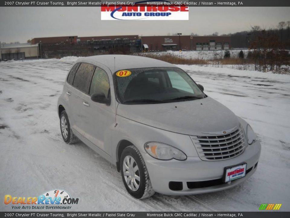 2007 Chrysler PT Cruiser Touring Bright Silver Metallic / Pastel Slate Gray Photo #21