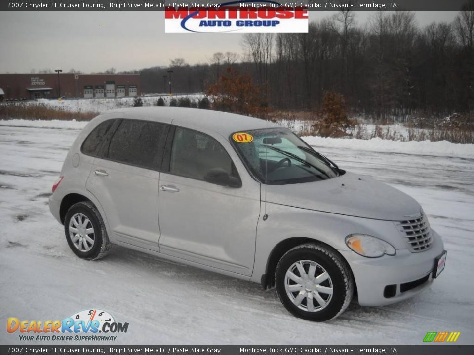2007 Chrysler PT Cruiser Touring Bright Silver Metallic / Pastel Slate Gray Photo #22