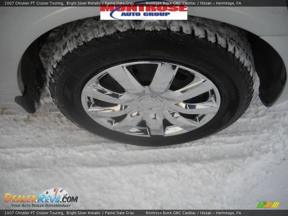 2007 Chrysler PT Cruiser Touring Bright Silver Metallic / Pastel Slate Gray Photo #23