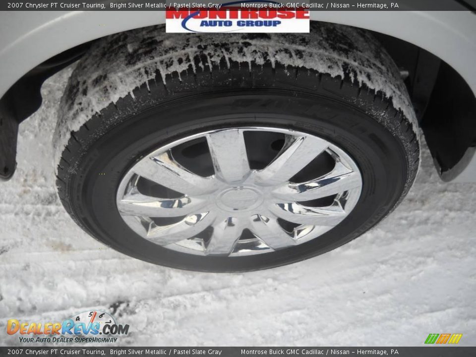 2007 Chrysler PT Cruiser Touring Bright Silver Metallic / Pastel Slate Gray Photo #24