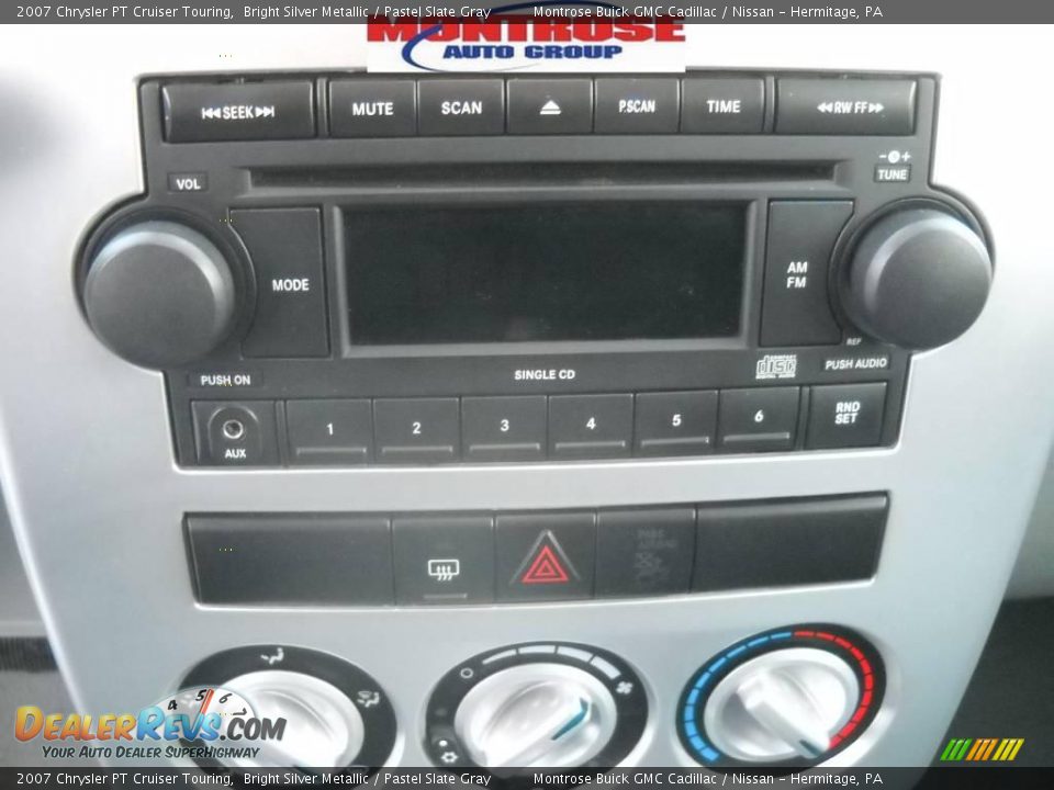 2007 Chrysler PT Cruiser Touring Bright Silver Metallic / Pastel Slate Gray Photo #27