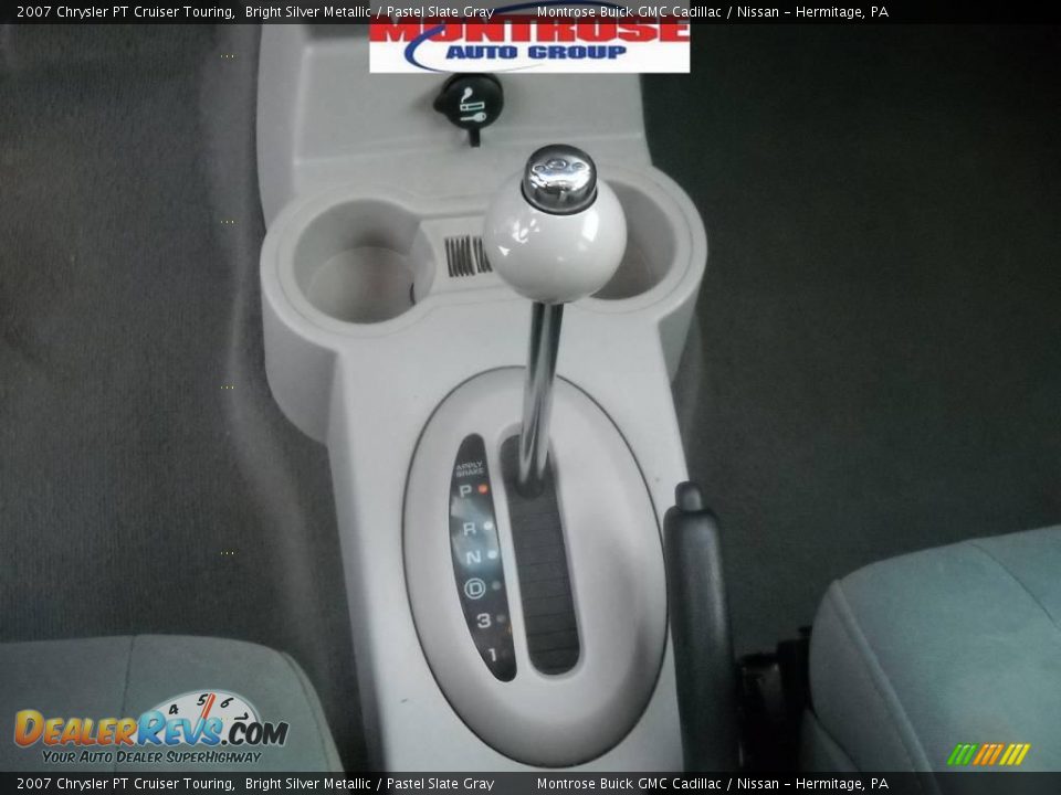 2007 Chrysler PT Cruiser Touring Bright Silver Metallic / Pastel Slate Gray Photo #28